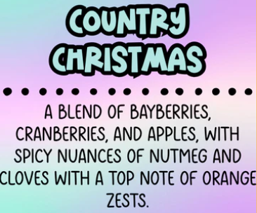 Wax Melt - Country Christmas