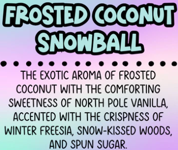 Wax Melt - Frosted Coconut Snowball