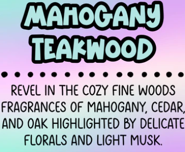 Wax Melt - Mahogany Teakwood